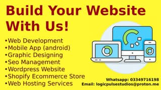 Web Development/Android App Development/SEO Services/Wordpress/Shopify