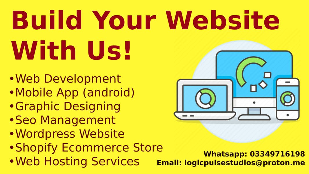 Web Development/Android App Development/SEO Services/Wordpress/Shopify 0