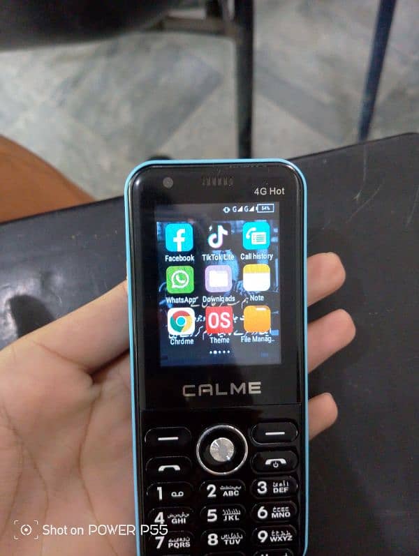 Calme 4G Hot keypad phone with touch screen 10/9 cond. working 2/8gb 2