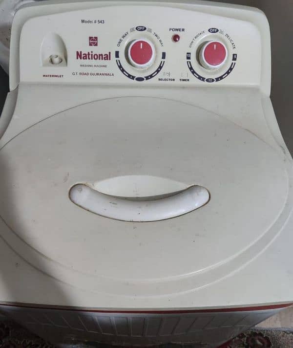 National manul washing machine 1