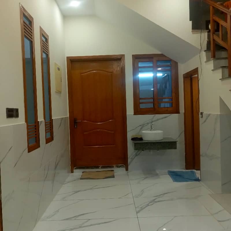 120 Sq Yard Single Storey House For Sale in SAADI GARDEN BLOCK 1 (within Saadi Town) 0