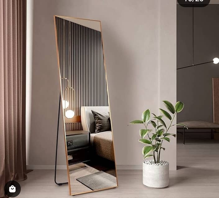 standing Mirror | Mirror | Dome mirror | stand looking mirror for sale 3