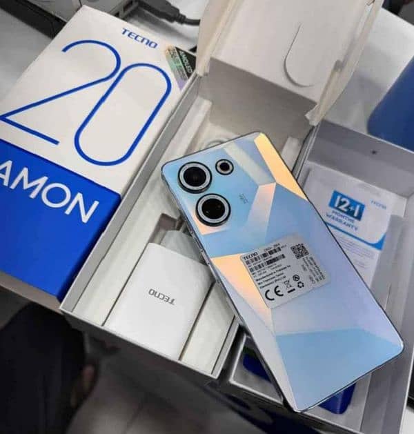 tecno  camon _20 in  online wernty  10 days 4