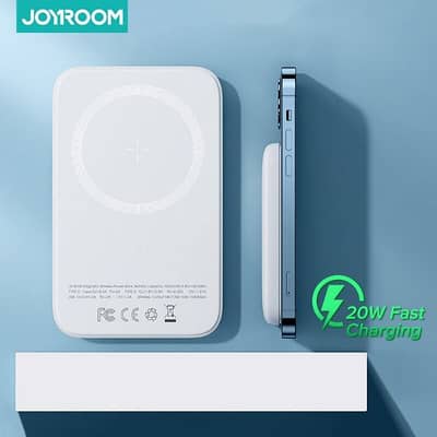 Apple Magsafe Wireless Power Bank mi Samsung joyroom Orgnal Power bank