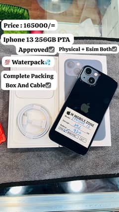 Iphone 13 256GB PTA Approved