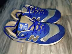 New Balance 580 Series Comfortable Blue Shoes / Joggers / Sneakers