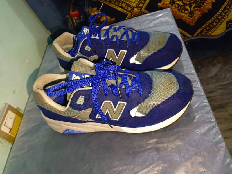 New Balance 580 Series Comfortable Blue Shoes / Joggers / Sneakers 6