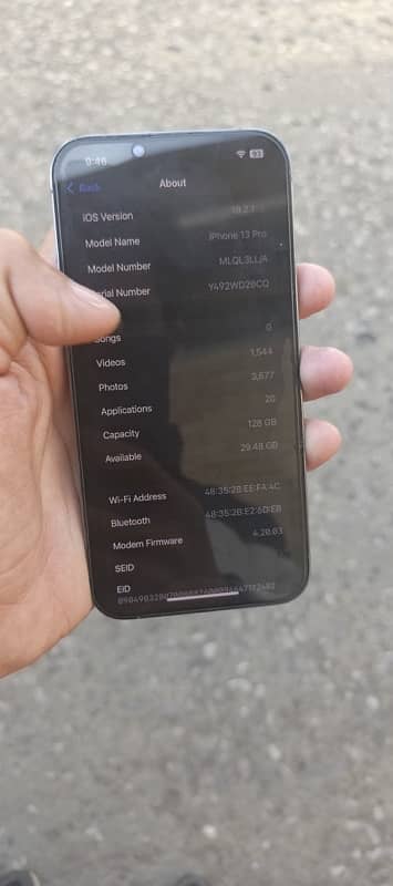 iPhone 13 Pro (exchange possible with 15 pro/ pro max) 8