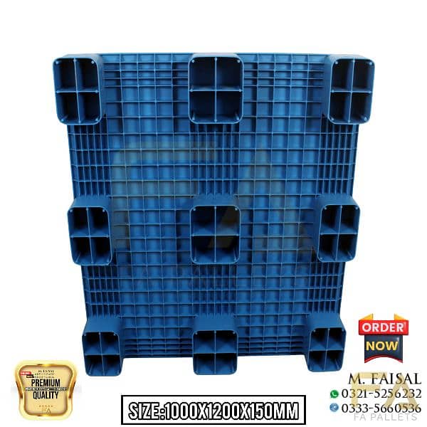 Plastic Pallets | New & used pallets | Industrial Storage Pallet stock 3