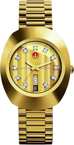 Rado Diastar Gold Automatic Luxury Watch – Iconic Design