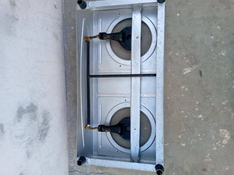 gas stove new condition heavy weight for sale 2