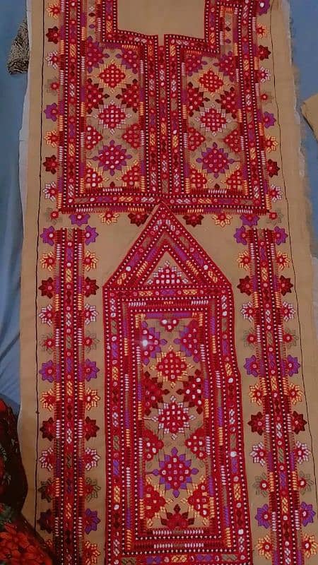 Balochi Dress embriodery full miror work 0