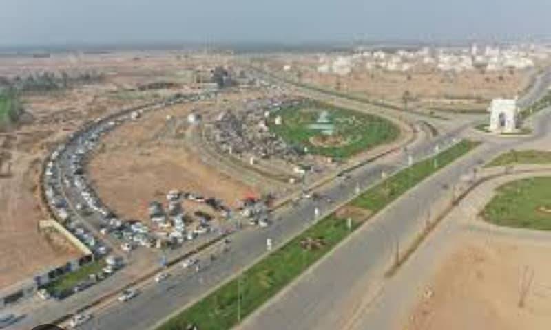 05 Marla Residential Plot Facing Park For Sale in V-Block DHA Phase 1 Multan. 3