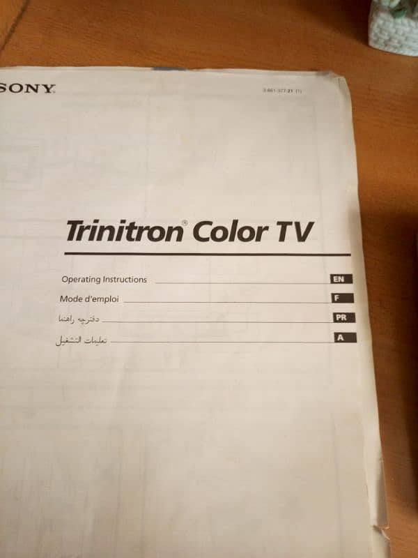 Sony Tv Trinitron edition (newer model) for SALE 8