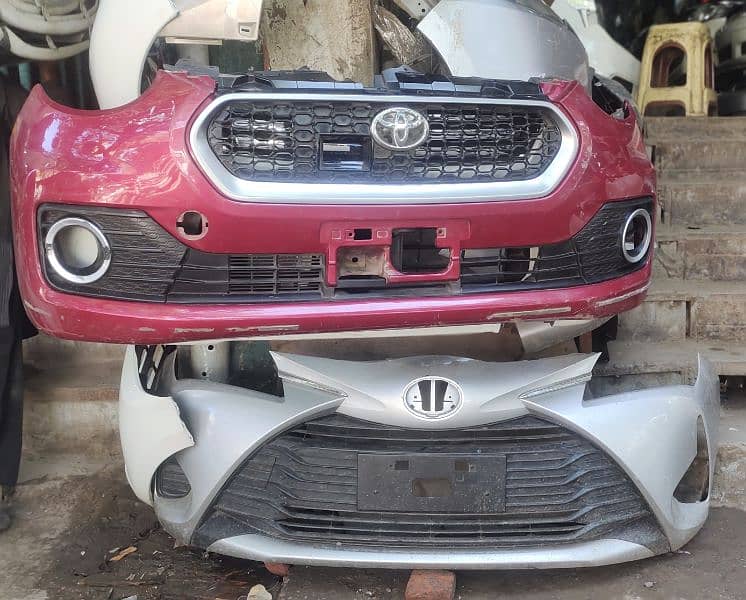 Toyota Passo mod front bumper 1