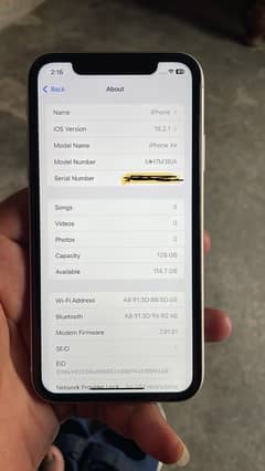 iPhone xr official pta approved 128gb