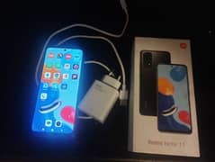 Redmi not 11 6+6/128 with box and original charger