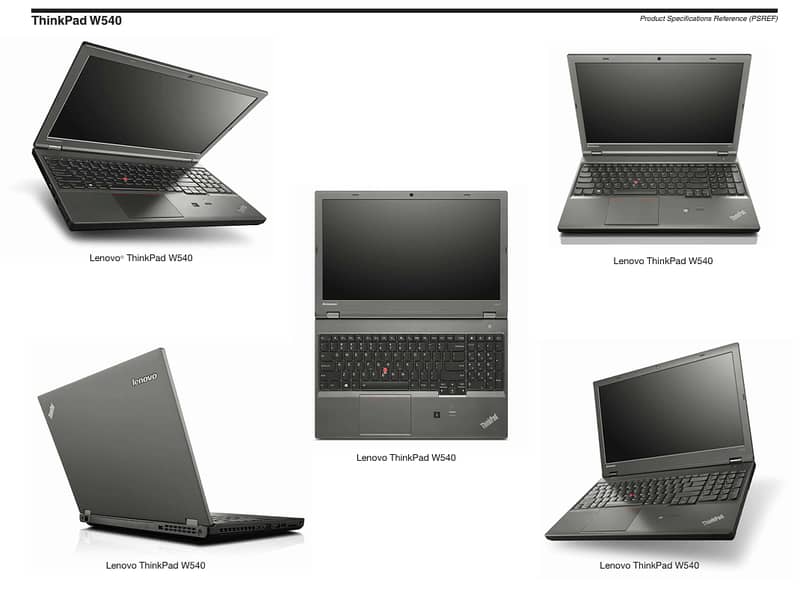 Lenovo Thinkpad W540 Core i7 4th Gen, 8GB RAM, 256GB, NVidia Quadro K1 5