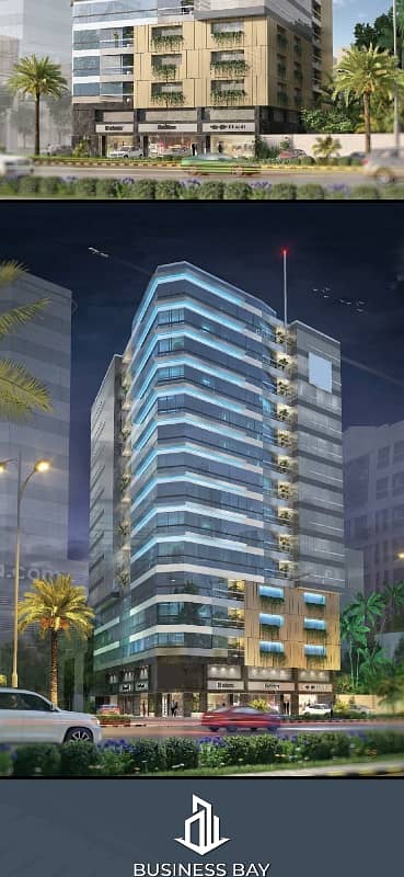 Prominently-Located Prime Location Office Available In Shahra-e-Faisal For sale 3