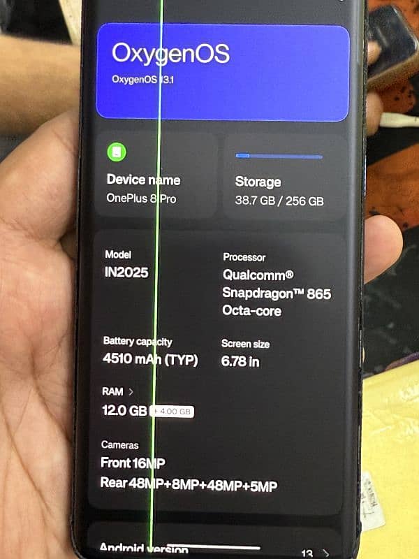 1 plus 8 pro 12gb 256gb dual sim Working 2