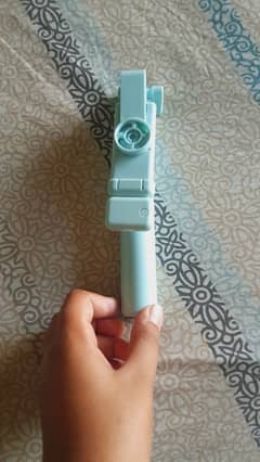 blue selfie stick