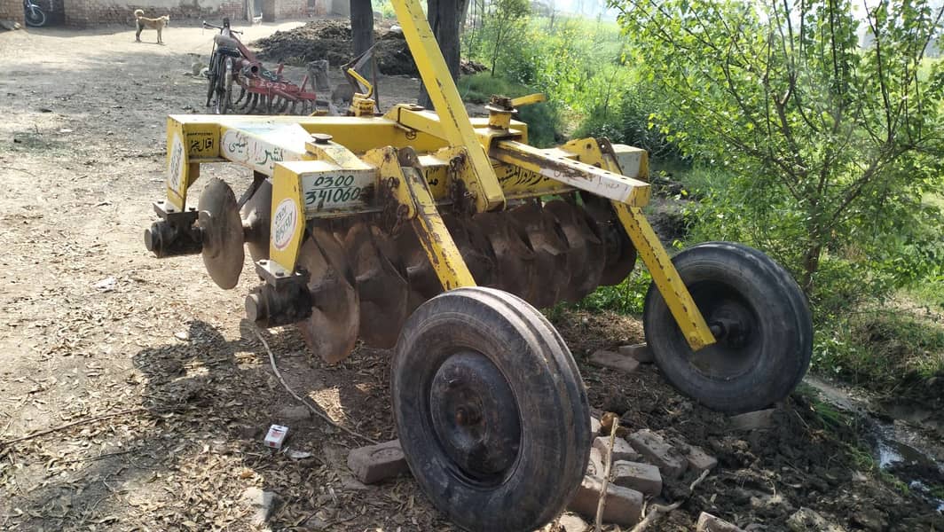 Disc Harrow, 16 tawa disc 2