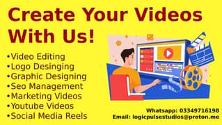 Video Editing Services | Youtube Video | Marketing Video | Advertise