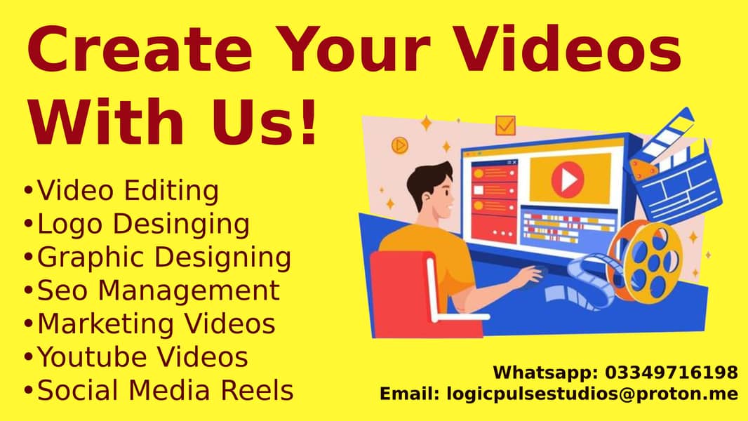 Video Editing Services | Youtube Video | Marketing Video | Advertise 0