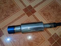 Hks exhaust for sale with bend pipe mane sirf 2 month chaliya ha