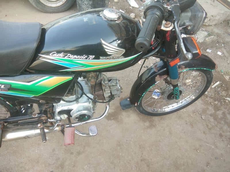 Honda 70 2012 model hyderabad num good condition 4