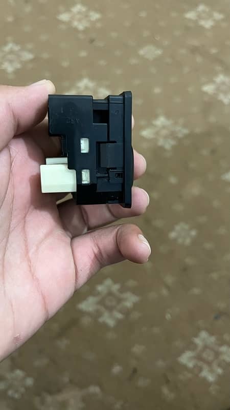 Toyota genuine side mirror adjustment button 2