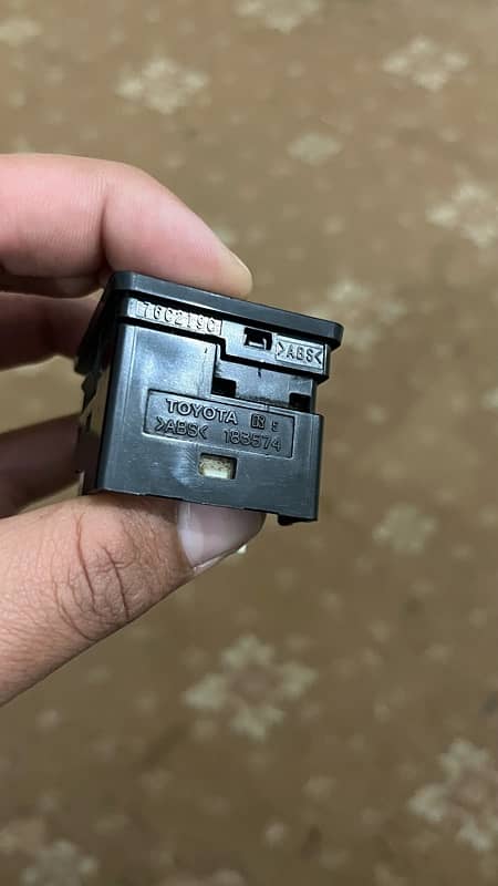 Toyota genuine side mirror adjustment button 3