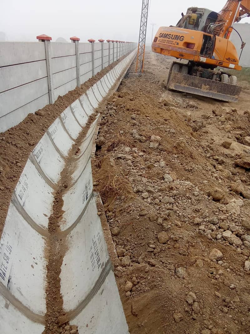 Construction of Irrigation/Drainage watercourses 3