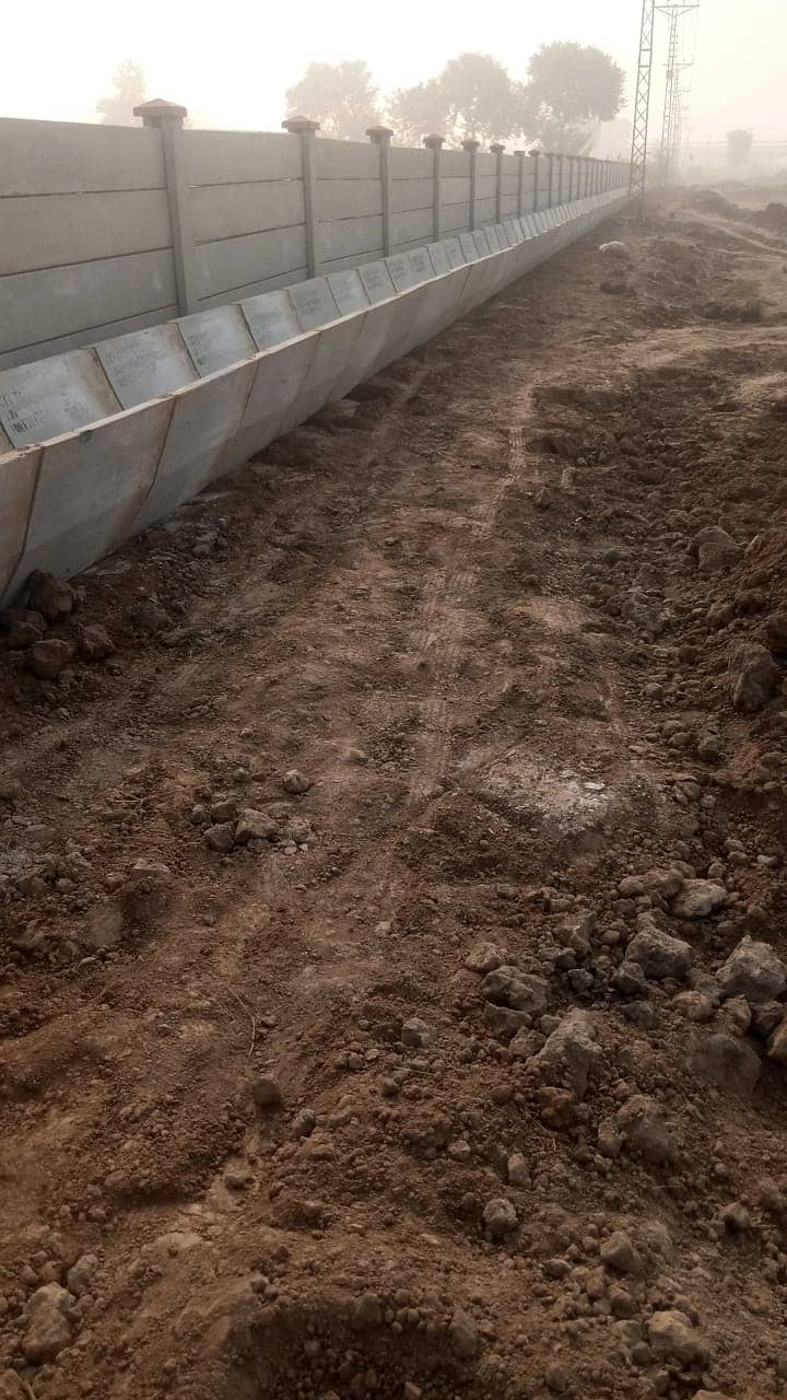 Construction of Irrigation/Drainage watercourses 8