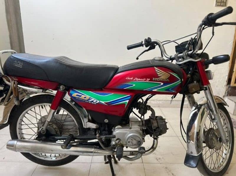 Honda CD70 2018 (red color) 2