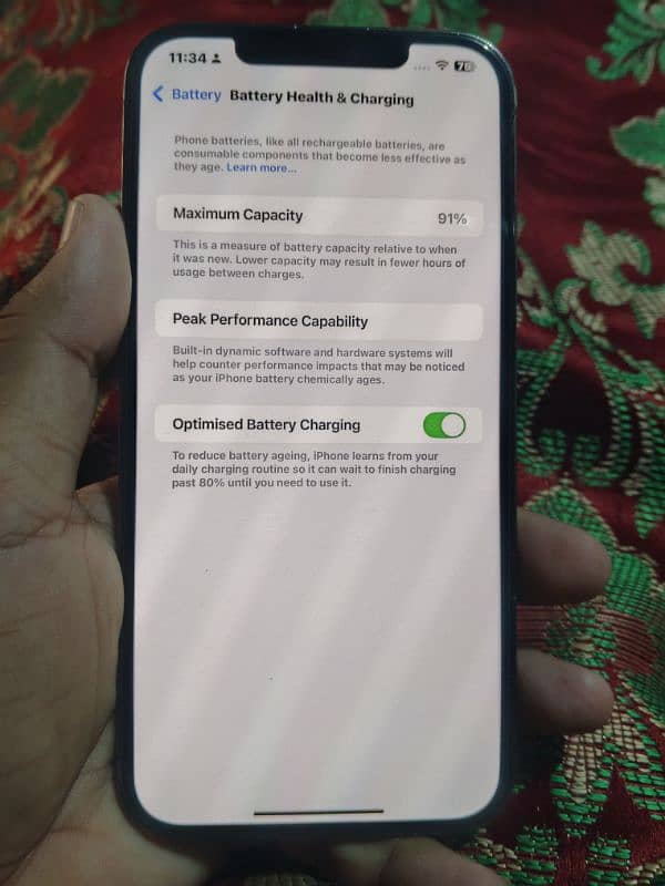 iphone 12 pro max  91 health 4