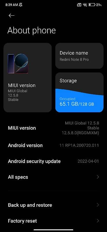 redmi note 8 pro 6/128 2