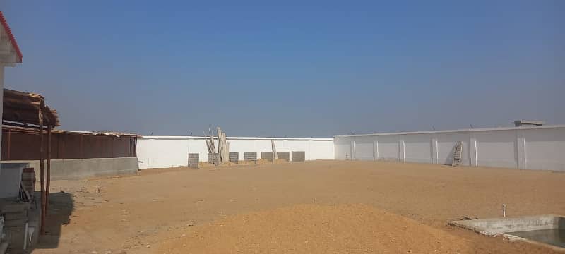 3000 SQ YARDS Warehouse Space on Rent Boundary Wall Secured Location Water Electricity 33