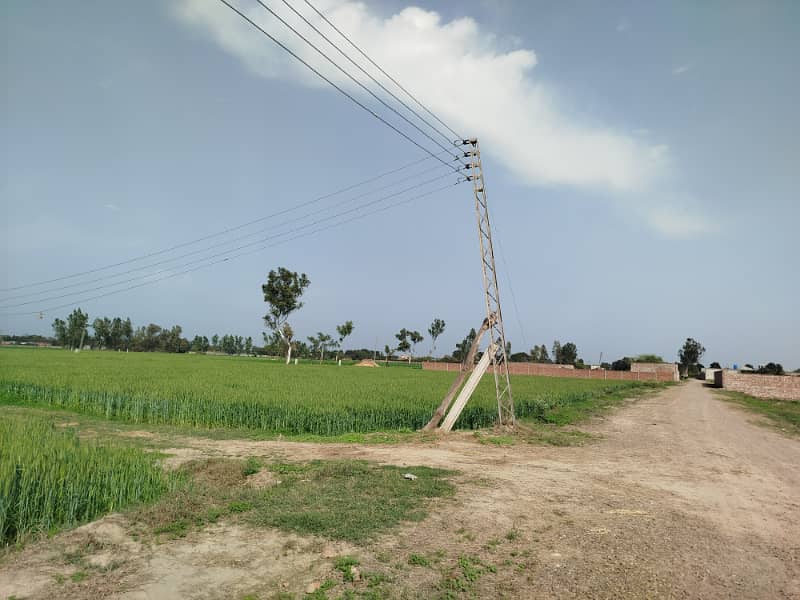 4 Kanal Excellent Location Farm Land, near Jamil Farm Barki Road 3