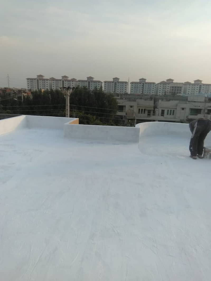 Waterproofing services | Roof Heat proofing | Tank cleaning | leakage 7