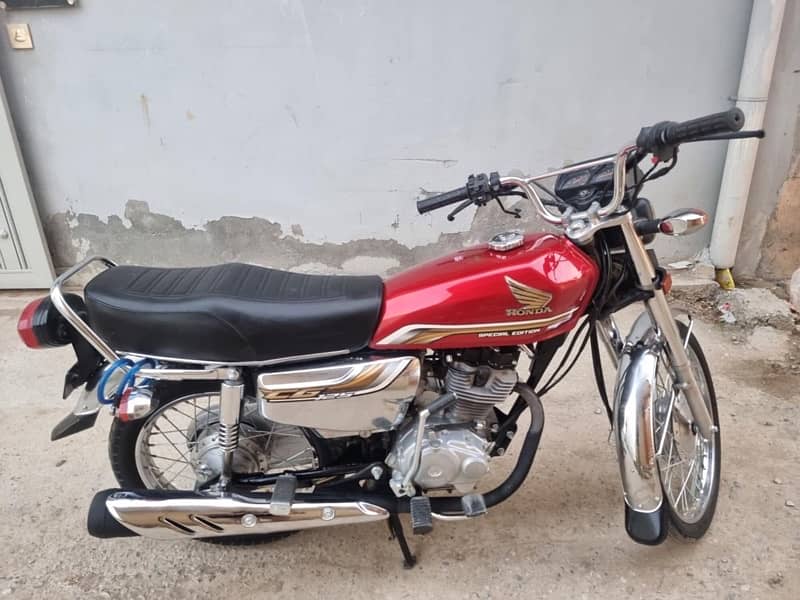 Honda CG 125 special edition 2020 modal lush condition 2