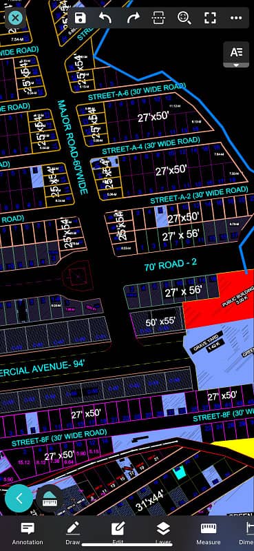 Pair Plot For Sale in A Block New City Phase 2 3