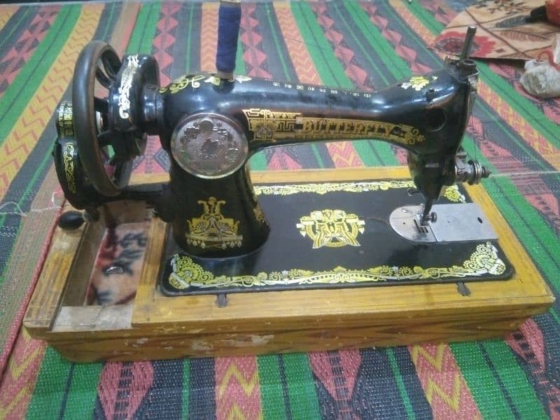 butterfly sewing machine no box no motar ok hai koi fault nai hai 5