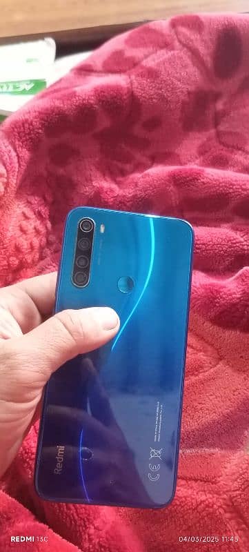 redmi note 8       4/128 official pta approved 0