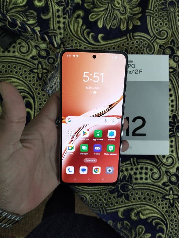 Oppo Reno 12F 8GB,256GB. . 03217695545. . 10 month warranty complete box 1