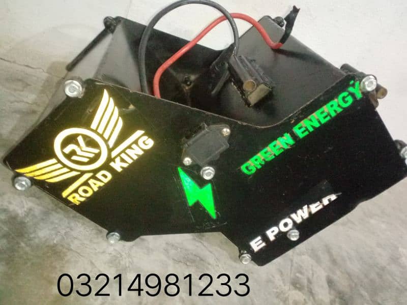 Lithium battery with box 60v 0