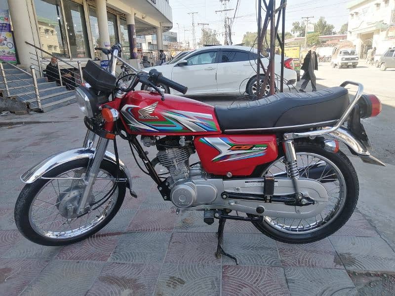 Honda cg 125 model 2023 ISLAMABAD number 0