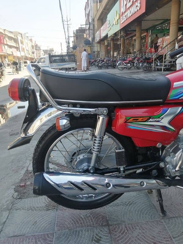 Honda cg 125 model 2023 ISLAMABAD number 7