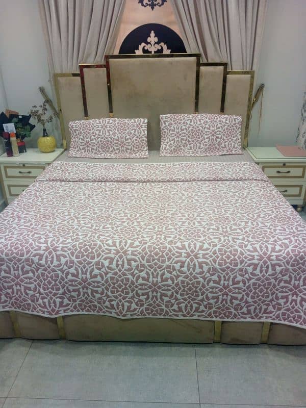 bad with spring mattress for sale 1