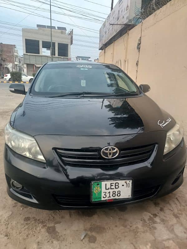 Toyota Corolla XLI 2010 0